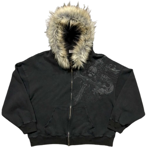 Fur Zip Up